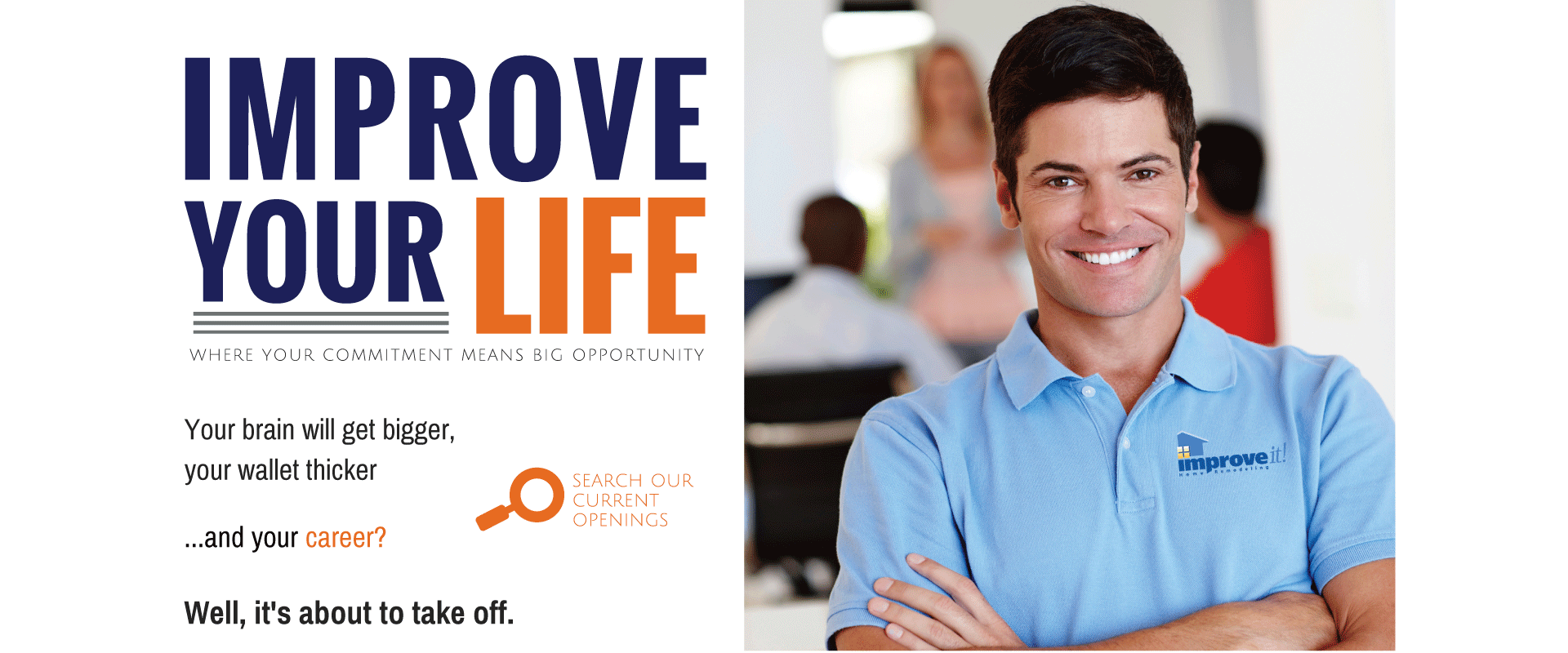 Improve your life with a marketing or sales career at Improveit.
